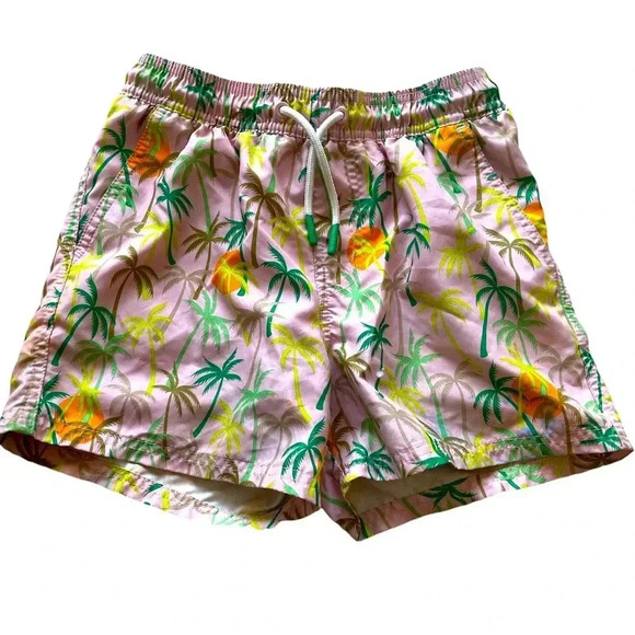 Art Class pink Boy’s Palm Tree Swim Shorts -
size 8 - Picture 1 of 5
